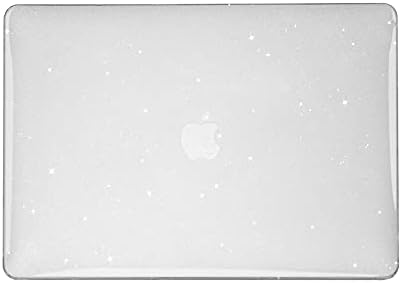 Случај за лаптоп компатибилен со MacBook Air 13 Inch Case 2010-2017 Објавување модел A1466 A1369, сјајно искра проucирна пластична обвивка за обвивка и тастатура за покривање на кожата