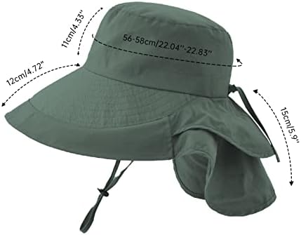 Сонце капи за жени пешачење со риболов капа широко облога со капачиња за заштита од сонце за мажи и жени