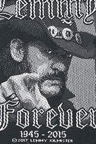 Motorhead Lemmy Kilmister Forever Patch Bagge Heave Metal Woven Sew на Applique