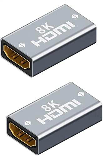 Shanfeilu HDMI Спојка Женски На Женски 8K HDMI Адаптер Продолжен Кабел Конектор 3D HDR Алуминиумска Легура ЗА HDTV Компјутер Монитор Проектор