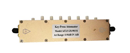 Прилагодлив атенуатор за присилување на клучот-притискање на RF