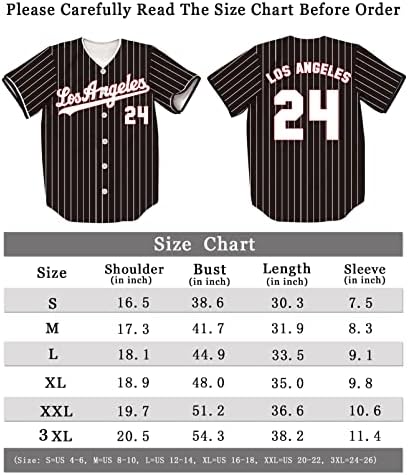 Тифија Лос Анџелес 99/23/24 ленти печатени бејзбол дрес во бејзбол тим кошули за мажи/жени/млади