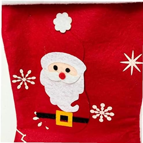 Зонстер Божиќни чорапи Санта Елк чорапи Божиќни подароци торба Божиќна торба Камино дрво Божиќни украси за дома