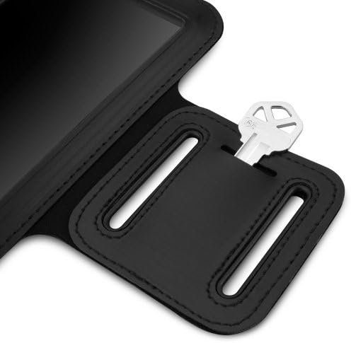 Boxwave Case компатибилен со Nokia Lumia 930 - Спортски амбранд, прилагодлива амбалажа за тренинг и трчање за Nokia Lumia 930 - etет Блек