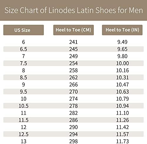 Линоди машки латински танцувачки чевли 1 инчи кожен единствен салса салса танго валцер лик чевли