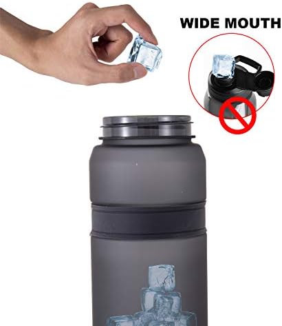 Дилер шише со вода со слама, 28 или 18 мл БПА бесплатно пластично шише со вода со протекување на врвот на капакот за теретани