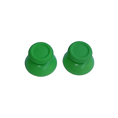 E -Mods Gaming 2x парови Thumbsticks Analog Thumb Sticks за контролорот на Sony Dual Shock 4 PS4 - зелена