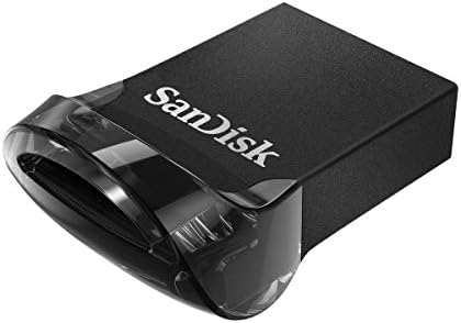Sandisk Ultra Fit Flash 3 Flash Drive, 64 GB, Black, SDCZ430-064G-A46