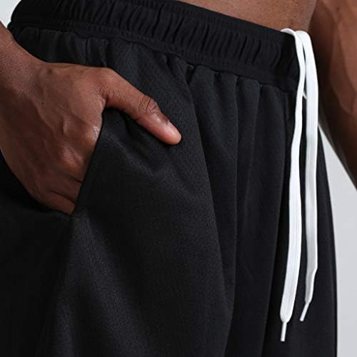 Машки лабава активни шорцеви за перформанси за активен шорцеви за вежбање Брзи суви машки дрес кратки панталони
