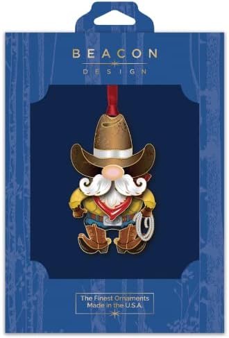 Дизајн на Beacon Cowboy Gnome украс, декорација на дрво за природа