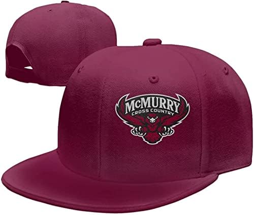 Бејзбол капа на Универзитетот Мекмури Унисекс рамен бејзбол капа капа