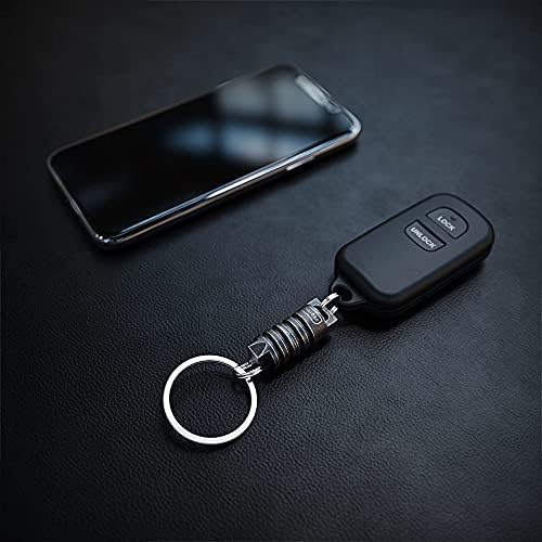 Keychain Магнетски конектор Титаниум челик месинг EDC Mag Beads Безбеден клуч за брзо ослободување на карабинер за одвојување на копчињата лесен