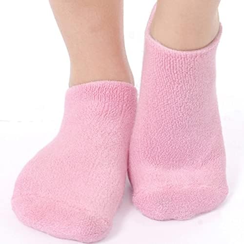 Здрави 4 пара Есенцијални Чизми Чорапи Масло Пета Груба Пилинг Калуси Олеснување На Калусот Релјеф Внатрешни Перници Омекне Реинг Омекнување