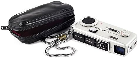 Минолта 16 МГ-С Со Кожна Кутија И Метална Лента Шпионска Камера