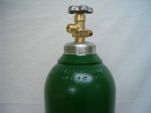 125 кубни/ft кислород заварување на цилиндричен резервоар CGA 540 - Полн