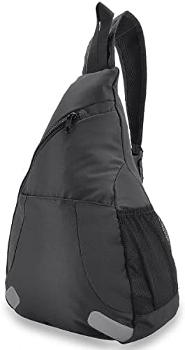 Калач прашка ранец рамо рамо торба за градите лесни обични ранци Триаголник пешачење за велосипеди за кампување со вкрстено преклопување на дневниот пакет за мажи