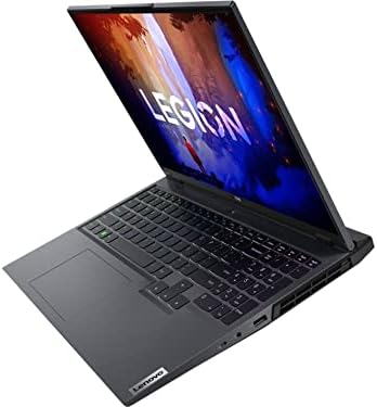 Леново 2022 Легија 5 Про 16 QHD 165hz Игри Лаптоп, AMD Ryzen 9 6900HX, 64GB DDR5 RAM МЕМОРИЈА, 2TB PCIe SSD, NVIDIA GeForce RTX 3070Ti, Позадинско Осветлување Тастатура, 720p Веб Камера, Греј, Победа 11, 32GB SNOWBELL