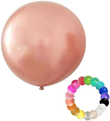 Бесттт-Продавач 36 Инчни Џиновски Латекс Балони 2 парчиња Тркалезни Балони Големи Балони, хл балони …