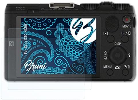 Заштитник На Екранот бруни Компатибилен Со Заштитниот Филм Sony DSC-HX60, Кристално Чист Заштитен Филм