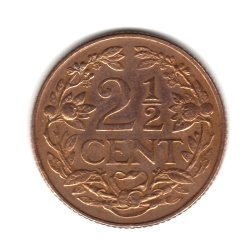 1965 Холандија Антили 2 1/2 Цент Монета км#5
