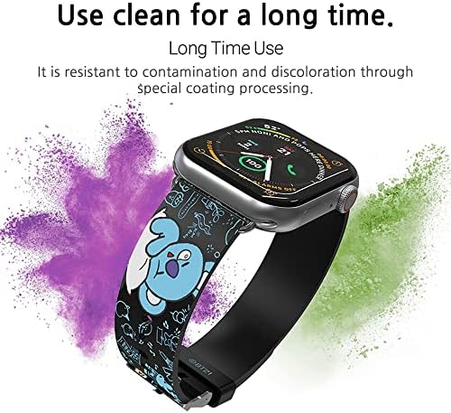 BT21 Компатибилен Со Apple Watch Лавра Мека Бенд Серија SE 7 6 5 4 3 2 1 45mm 41mm 44mm 40mm 42mm 38mm, Вистински Замена Бенд за