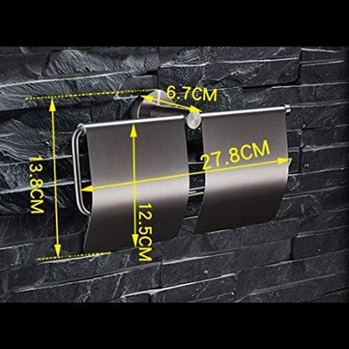 СМЉЛК Држач За Тоалетна Хартија Изработен Од Нерѓосувачки Челик Со Повеќефункционален Прилагодлив И Ѕиден Дизајн За Кујна Во Бања