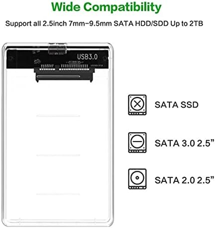 LYSLDH Sata 3 ДО USB 3.0 2.5 Инчен HDD Ssd Хард Диск Докинг Станица Куќиште HDD Случај