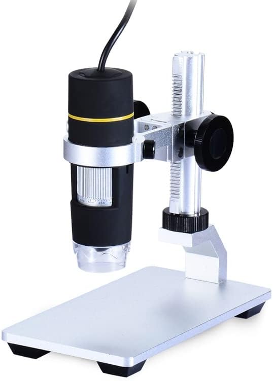 Комплет за додатоци за микроскоп Комплет Подготовка на слајд Камера 500x LED електронски лупа на стакло џеб USB дигитален микроскоп со држач