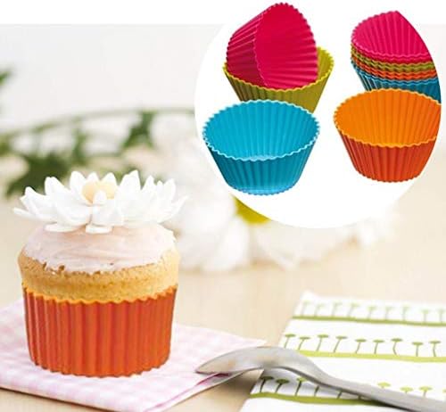 BSXGSE случаи 12 од силиконски пакет Cupcake Colourworks Cake Mod
