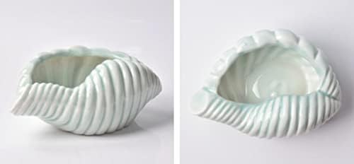 Welliestr 1 Постави 3D Conch Pot гипс калапи пад и мувла од грпка, керамички мувла DIY занаетчиски уметнички калап