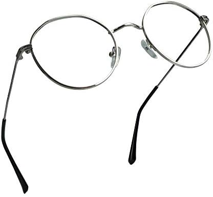 LifeArt Круг Легура Рамка Очила Сина Светлина Блокирање Очила Очила За Читање+4.25 Зголемување