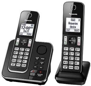 Panasonic KX-TGD394B Dect 6.0 4-Handset фиксни телефонски телефон