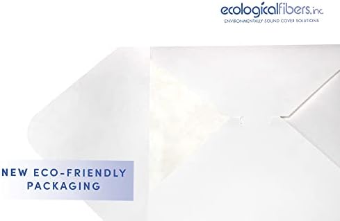 Еколошки влакна Премиум со велур хартија, 12 x 12, бело, пакет од 10