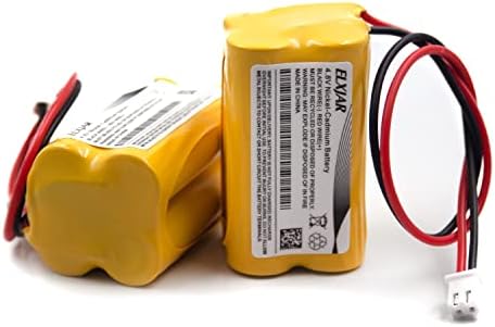 4,8V 700MAH BL93NC487 NI-CD Замена на батеријата за EREMEI-LITE BL93NC487, Exit Light CO BAA-48R BAA48R, Interstate NIC0186, Dantona Custom-43