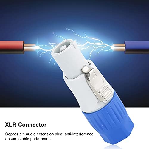 XLR конектор, широка компатибилност 3pin аудио конектор, професионална преносна антиинтерференција за поправка на компјутерски лесен издржлив