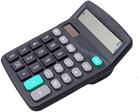 Депила соларна калкулатор Пресметајте ја батеријата за комерцијална алатка или соларна 2in1 напојувана 12 цифра електронски калкулатор и калкулатори на копчиња