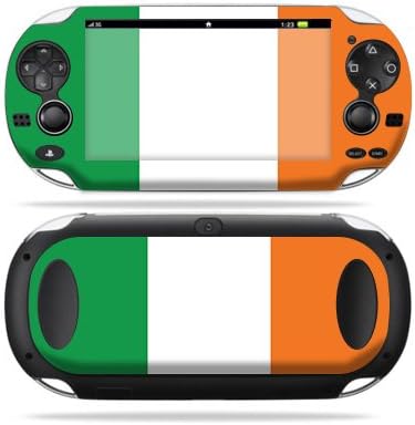 Кожа компатибилна Со Sony PS Vita-Ирско Знаме | Заштитна, Издржлива И Уникатна Обвивка Од Винил Налепници / Лесна За Нанесување, Отстранување И Промена На Стилови | Израбо