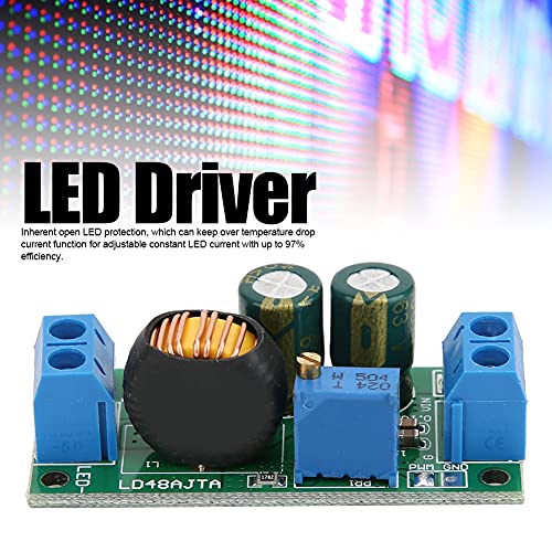 PWM регулатор Тековен конвертор, LED возач на табла LED заштита 1-3A 72W DC 6-50V за производи за домаќинства за жени за индустриски