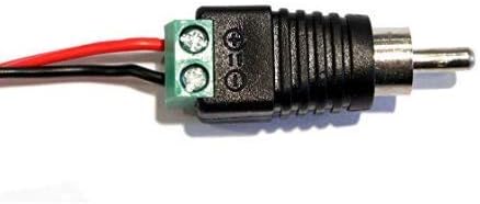 Машки RCA Plug 2 Pin Terminal Custom Video/Audio Jack