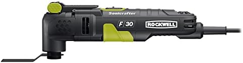 Rockwell RK5132K 3,5 засилувач Sonicrafter F30 осцилира мулти-алатка со 32 додатоци и торба за носење