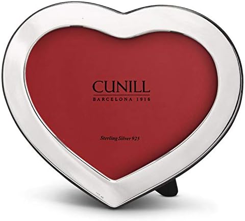 Cunill Tiffany Heart Sertling Silver 2x3 Рамка за гравибилна слика