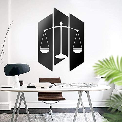 Godblessign Scale of Justice Metal Sign, Sign, Metal Wallид декор за домашно кујно кафе, бар, бар, бар, декор на модерна куќа, куќиште