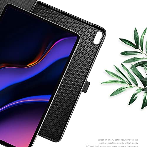 Case Wyzdq за Samsung Galaxy Tab S8 / S8 Plus / S8 Ultra, Premium PU кожен преклопување на склопување, повеќе агли на гледање,