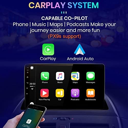 Андроид 10 Двоен Дин Екран На Допир Автомобил Стерео ЗА B-MW X3 E83 2004-2012 Со Carplay, 9 Екран На Допир Автомобил Радио Со Огледало Линк Bluetooth FM AM SWC МУЛТИМЕДИЈАЛЕН Плеер Rearview DSP