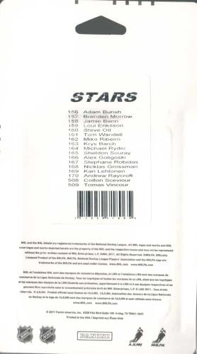 2011/2012 Далас Starsвезди Резултат Фабрика за хокеј запечатени 17 тимови за картички, вклучувајќи ги и Jamејми Бен, Кари Лехтонен,