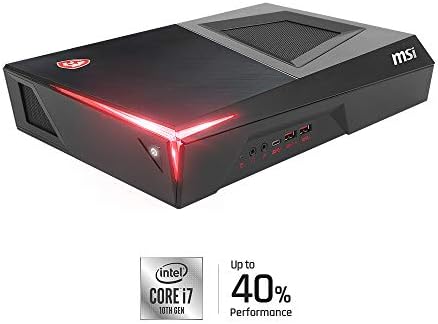 MSI MPG Trident 3 10SC-004US Мала Форма Фактор Десктоп I7-10700f RХ 2060 Супер 16gb DDR4 1TB HDD 512GB Ssd Windows 10