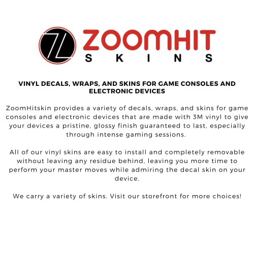 ZOOMHITSKINS PS4 Тенок Кожата, Компатибилен За Playstation 4 Тенок, Сина Неонски Сребро Метал Црна Светлина, 1 PS4 Тенок Конзола Кожата,