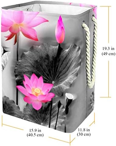 Униси Зачудувачки Лотос НАСПРОТИ Лотос Лист Голема Корпа За Складирање За Бања, Спална Соба, Дом, Играчки И Организација За Облека