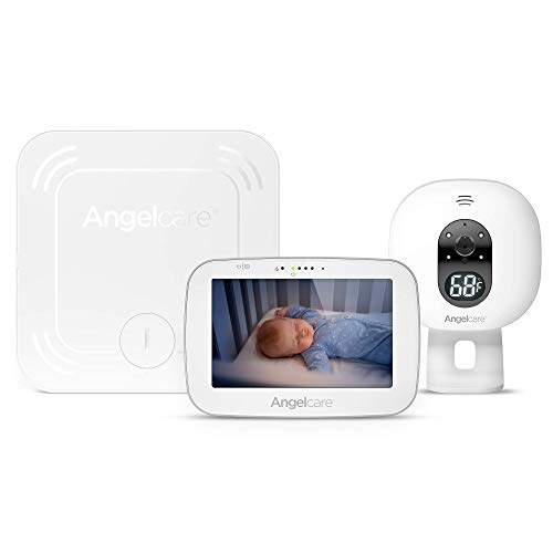 Angelcare 3-ВО-1 AC527 Бебе Монитор, Со Следење На Движењето, 5 Видео, Звук &засилувач; Прикажување На Температурата На Камерата