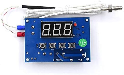 Индустриски сензор дигитален термостат дигитален термостат К -тип контролен контролен табла 220v1000w -30 ~ 999деги